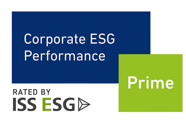 Corporate ESG Performance - Prime - Rated by ISS ESG